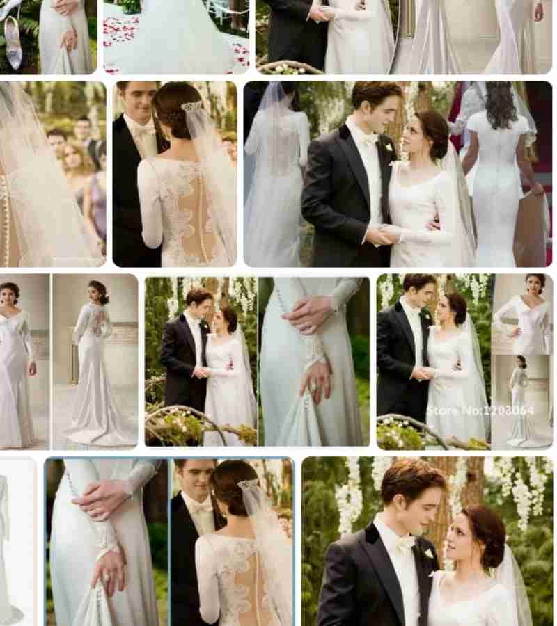 Bella Swan Wedding Dress 2024 | With Edward